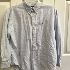 Ralph Lauren Woman’s Stripped Button Size Size 16